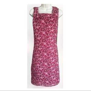 ONE MOUNTAIN IMPORTS- FLOWERED DRESS IN DIFFERENT SHADES OF RED SIZE 14.